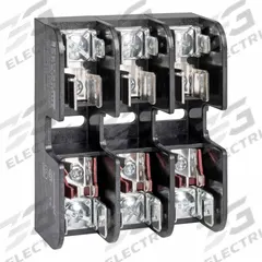 MERSEN Fuse Block: Open Block Design, 3 Pole, 600 V AC, Screw (MPN 30313R). Key specifications — Brand: MERSEN.