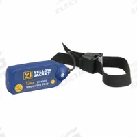 YELLOW JACKET Temperature Strap: Temp, Temp, -40°F to 176°F, Fits 6 in Pipe Dia, LED Display (MPN 67062). Key specifications — App Compatibility: YJACK VIEW®; Series: YJACK; Brand: YELLOW JACKET.