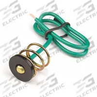 GROTE Assembly: Blunt Cut Wires, 1 Wires, 12 in Wire Lg, 1 Connectors, 5/8 in Sockets (MPN 68170). Key specifications — Wire Sizes Included: 18 AWG; Features: Heavy-Gauge Thermoplastic Wire with Brass Contacts, Terminals and Flags; Connector Type: Blunt Cut Wires; Compatible Product Type: 5/8 in Sockets.
