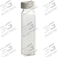 QORPAK Vial: 40 mL, Includes Closure, Polypropylene, 27.75 mm Body Dia, Square, Colorless, Sample (MPN 239550). Key specifications — Body Color: Colorless; Screw Closure Size: 24-414 mm; Brand: QORPAK; Bottom Shape: Square; Self-Standing: Self-Standing.