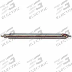 KEO Center Drill: Plain Type, #3, 60°, 3 in Overall Lg, AlTiN Coated Cobalt (MPN 907-000-804). Key specifications — Brand: KEO; End Type: Double End.