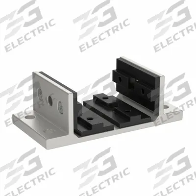 80/20 Linear Bearing: 25 Series, 47 mm L x 86.2 mm W x 31.3 mm H, Silver, Double Flanged - Standard Linear Bearings