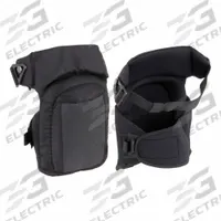 ERGODYNE Knee Pad: Universal, 2 Straps, Clip/Hook-and-Loop, 1 PR (MPN 450). Key specifications — Cap Material: Rubber; Color: Black; Pad Material: Foam; Strap Material: Elastic; Brand: ERGODYNE; Closure: Hook-and-Loop; Features: Hinge Design Strategically Located Straps; Latex Content: Contains Latex.