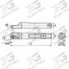 WIDIA Indexable Boring Bar: FCBI25040R (MPN 2829908). Key specifications — attr257292: FCBI25040R.