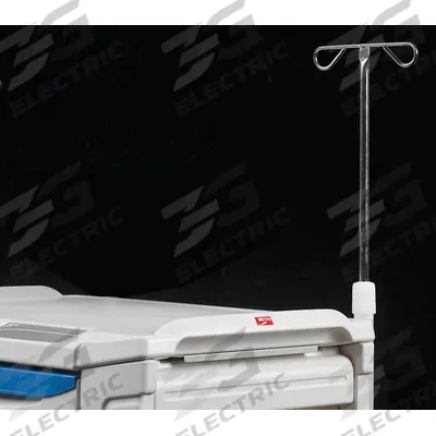 METRO Pole: 2 Hooks - Mounted IV Poles