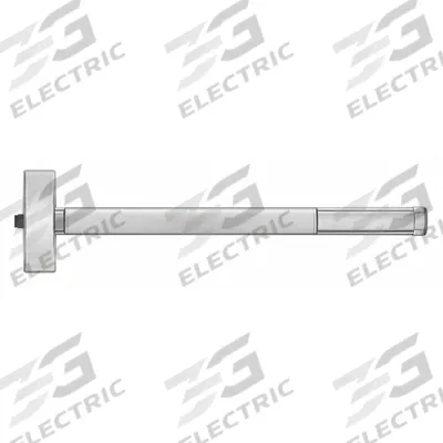 BEST Exit Device: 48 in Max Door Wd - Standard Push Bars