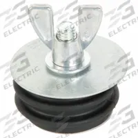 CHERNE Pipe Plug: Wing Nut, End of Pipe, For 2 in Pipe, Natural Rubber Plug (MPN 271527). Key specifications — Included Water Fill Port/Hose: Not Included.