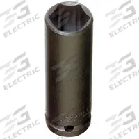 PROTO Impact Socket: 1/2 in Drive Size, SAE, 1 7/16 in Socket Size, 6-Point, Deep, Black Oxide (MPN J7346HT). Key specifications — attr1215501: PROTO; attr1215515: Black Oxide; attr1215518: 1-7/16 in.