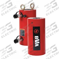 BVA HYDRAULICS Hydraulic Ram: Double Acting, 100 ton Nominal Capacity, 8 in Nominal Stroke Lg, Steel (MPN HDG10008). Key specifications — attr98927: BVA HYDRAULICS.