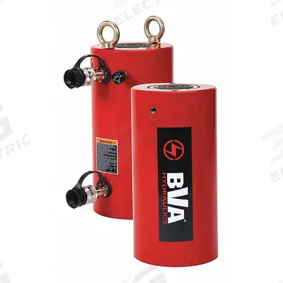 BVA HYDRAULICS Hydraulic Ram: Double Acting, 100 ton Nominal Capacity, 8 in Nominal Stroke Lg - General Purpose Rams