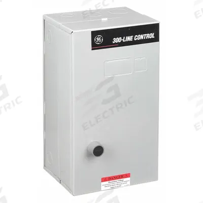 GE Magnetic Motor Starter: Non-Reversing, 3 Poles, NEMA Size 2, 45 A - Enclosed Non-Reversing Starters with Thermal Overloads