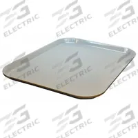 CARLISLE DINEX Tray: 20 in Overall Lg, 15 in Overall Wd, Gray, 1 Compartments, Gray (MPN DX1089M23). Key specifications — Brand: CARLISLE DINEX; Color: Gray; NSF Certified: Yes.