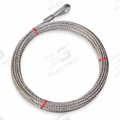 APPROVED VENDOR Wire Rope: Galvanized Steel, 7 x 19, 1,400 lb Working Load Limit, 100 ft Overall Lg (MPN 1DLB5). Key specifications — Brand: APPROVED VENDOR.
