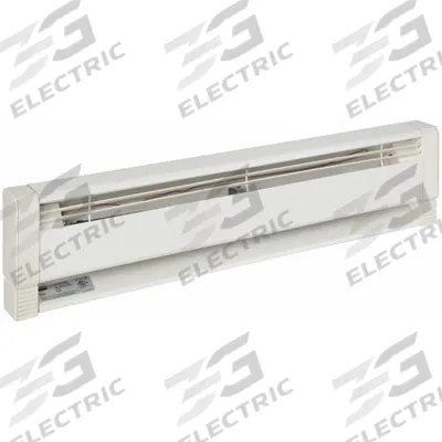 Dayton Electric Baseboard Heater: Commercial Grade, 562W/750W, Thermostat Not Included - Oil-Filled Electric Baseboard Heaters