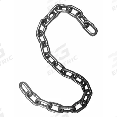 Dayton Straight Chain: 1/4 in Chain Trade Size, 30 Chain Grade, Carbon Steel, Straight - Grade-30 Load-Securing Chains