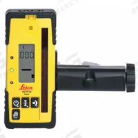 LEICA Laser Receiver: Includes Batteries, Yellow, AA, Red, 6 3/4 in Overall Ht, 3 in Overall Wd (MPN 160). Key specifications — attr935972: LEICA; attr937994: AA; attr940214: Yellow; attr940215: Red; attr940216: 54HU22; attr940217: Rugby 640G; attr940223: Rubber; attr981186: Yes.