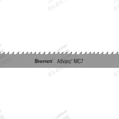 STARRETT Band Saw Blade: Carbide, Advanz(TM), 14 ft 6 in, Scalloped Cutting Edge - Stainless & Nickel Based Alloys Cutting Blades