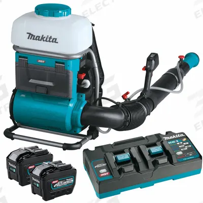 MAKITA Backpack Mister Blower Kit: For Lawn, Garden and Agriculture, Mix-in-Tank - Battery-Powered Sprayers