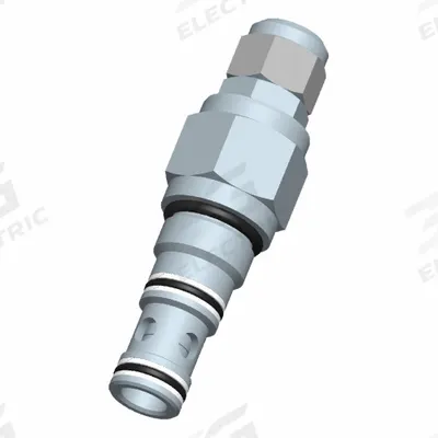 BUCHER HYDRAULICS Cartridge Valve: Screw-In, Screwdriver Adjustment, C10-25 Valve Cavity Size - Sequencing Cartridge Valves