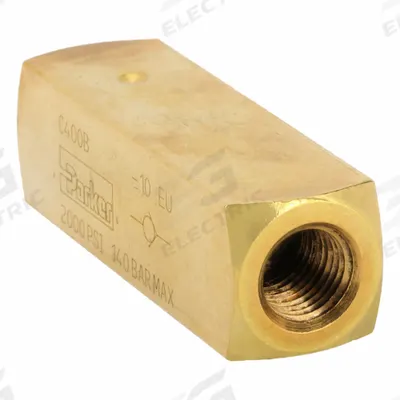 Parker Hydraulic Check Valve: 2,000 psi, 5 gpm, 1/4 in - General Purpose Check Valves