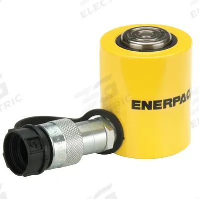 ENERPAC Hydraulic Ram: Single Acting, 10 ton Nominal Capacity, 1 in Nominal Stroke Lg - General Purpose Rams