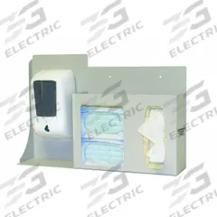 BOWMAN DISPENSERS Respiratory Hygiene Station: Steel (MPN RS004-0412). Key specifications — Material: Steel; Brand: BOWMAN DISPENSERS.
