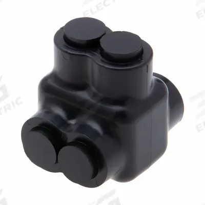 POLARIS Multitap Connector: 2 Port, Double-Sided Entry, 14 AWG – 4 AWG Wire Size - Dry-Location Double-Sided Entry Multitap Connectors