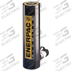 ENERPAC Hydraulic Ram: Single Acting, 20 ton Nominal Capacity, 2 in Nominal Stroke Lg, Aluminum (MPN RAC202). Key specifications — attr98927: ENERPAC.