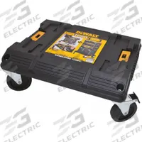 DEWALT TSTAK Tool Box Dolly: 16 15/16 in W x 7 in H x 18 15/16 in D, Black/Yellow (MPN DWST17889). Key specifications — attr1116833: Yellow; attr1116870: DEWALT; attr1135930: TSTAK®.
