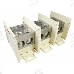 BURNDY Power Distribution Block: Open, Lug, Lug, 4 AWG – 500 kcmil For Line Side Wire Sizes (MPN BDBLCS6V3). Key specifications — attr1361688: Surface; attr1308686: BURNDY; attr1361672: Copper.