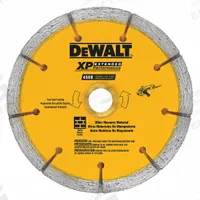 DEWALT Diamond Saw Blade: 6 in Blade Dia., 7/8 in Arbor Size, Dry, For Angle Grinder, Better (MPN DW4739S). Key specifications — attr1097734: Dry; attr1097738: Angle Grinder; attr1097751: DEWALT.