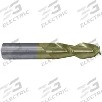 CLEVELAND Square End Mill: Carbide, ZrN Coated, 2 Flute, 1/4" Mill Dia, 1-1/4" LOC, 3" OAL (MPN C84006)