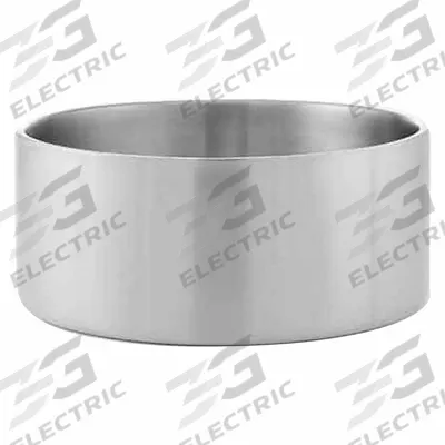 AMERICAN METALCRAFT Bowl: Pretty Polished Rims, 156 oz Capacity, 10 in Dia, Stainless Steel - Serving Bowls