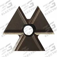 SHAVIV Deburring Replacement Blade: D85, High-Speed Steel, Right Hand/Left Hand (MPN 151-29033). Key specifications — attr977619: D85; attr977625: Steel; attr952445: SHAVIV.