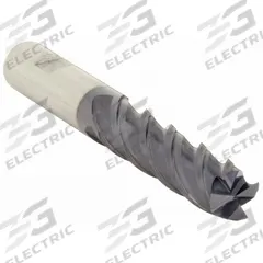 WIDIA HANITA Square End Mill: Carbide, TiAlN Coated, 4 Flute, 3/4" Mill Dia, 3" LOC, 6" OAL (MPN TF4V6519007S)