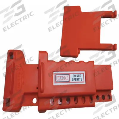 SKILCRAFT Ball Valve Lockout: Clamp On, For Quarter Turn Handle Handle Type - Clamp-On Ball Valve Lockouts