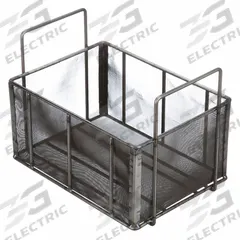 MARLIN STEEL WIRE PRODUCTS Parts Washer Basket: Rectangular, Steel, Silver, 13 in Basket Lg (MPN 00-00368246-81). Key specifications — Handle Included: Handle Included; Mesh Opening Size: #30; Stackable: Stackable; Lid Included: Lid Not Included; Brand: MARLIN STEEL WIRE PRODUCTS.