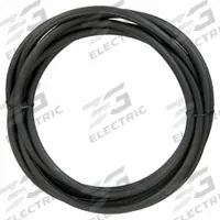 GATES Round Belt: Black, 9/16 in Dia, For 5 13/32 in Min Pulley Dia, 331 in Overall Lg, Rough, 80A (MPN 9 X 331 RE BELT). Key specifications — Hardness: 80A; Belt Material: Gum Rubber; Color: Black.