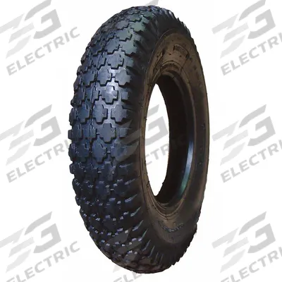 HI-RUN Wheelbarrow Tire: 4.80/4.00-8 Tire Size, Mfr Part # CT1008 - Wheelbarrow Tires