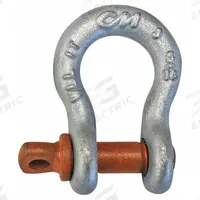 COLUMBUS MCKINNON CORP. Anchor Shackle: Anchor Shackle, 1,000 lb Working Load Limit, Carbon Steel (MPN M645G). Key specifications — Body Color: Silver; Brand: COLUMBUS MCKINNON CORP..