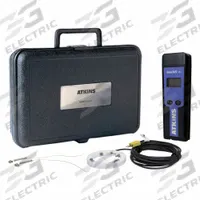 ATKINS Probe: -40°F to 300°F /-40°C to 149°C, +/-4°F, 10,000 ohm Resist, Phono, 17 in Probe Lg (MPN 1014). Key specifications — Brand: ATKINS; Accuracy: +/-4°F.