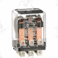 SCHNEIDER Enclosed Power Relay: Surface (Side Flange) Mounted, 20 A Current Rating, 240V AC, 3PDT (MPN 389FXCXC1-240A). Key specifications — Brand: SCHNEIDER; Base Type: Octal; Electrical Connection: Quick-Connect; Manufacturer Part Number: 389FXCXC1-240A; Operating Current: 15 A at 250V AC (Resistive Load); Series: 389F Power Series.