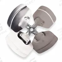 DAYTON Fan Blade: 18 in Propeller Dia., 33° Pitch, 4 Blades, Aluminum (MPN 4C890)