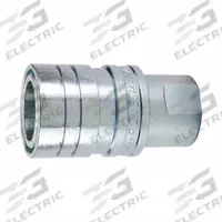 PARKER Coupler: 1/2 in Coupling Size, Steel, 45.425 lpm Max. Flow Rate, Poppet, 1/2"-14 Thread Size (MPN 4250-4P). Key specifications — Body Material: Steel; Valve Type: Poppet; Thread Size: 1/2"-14; Brand: PARKER.