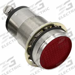 DIALIGHT Panel Indicator Light: 25 mm Panel Mounting Hole Dia, LED, Red, Flush Head, 556 (MPN 5561504304F). Key specifications — Brand: DIALIGHT; Electrical Connection: Screw Terminal.