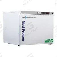 AMERICAN BIOTECH SUPPLY Freezer: Tabletop, 1.7 cu ft, -25°C to -15°C, Manual Defrost Method, Right (MPN PH-ABT-HC-UCFS-0120). Key specifications — Defrost Method: Manual; Brand: AMERICAN BIOTECH SUPPLY; Door Hinge: Right.