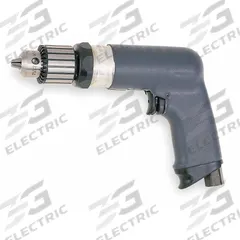 INGERSOLL RAND Air-Powered Drill: 3/8 in Chuck, Medium Duty, 1,000 RPM, 0.4 hp, Keyed (MPN 5ANST6). Key specifications — attr1320790: INGERSOLL RAND.