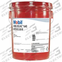 MOBIL Motor Oil: Conventional, Biodegradable, 5 gal Size, Pail, 40, Mobil Delvac 1640 (MPN 102583). Key specifications — SAE Grade: 40; Brand: MOBIL; Biodegradable: Biodegradable; Compatible Engine Type: Diesel Engines; Compatible Vehicle Type: Trucks; Oil Series: Mobil Delvac 1640.