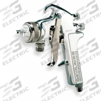 DEVILBISS HVLP Spray Gun: HVLP, 11 in, 1/4 in Air Inlet Size, Primers, NPS, 11 cfm @ 40 psi (MPN JGA-510-98FX). Key specifications — Brand: DEVILBISS; Air Consumption: 11 cfm @ 40 psi; Air Inlet Type: NPS; Compatible Fluid Type: Primers; Includes: 1.1 mm Fluid Tip; Material: Aluminum.