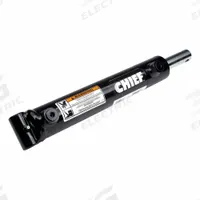 CHIEF Welded Hydraulic Cylinder: 2 in Bore Dia., 60 in Stroke Lg, 68 in Retracted Lg, 21,200 lb (MPN 287225). Key specifications — attr95618: Double Acting; attr98893: CHIEF.